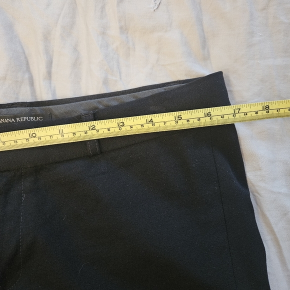 Banana Republic Sloan Black sz 6 long - Picture 9 of 12